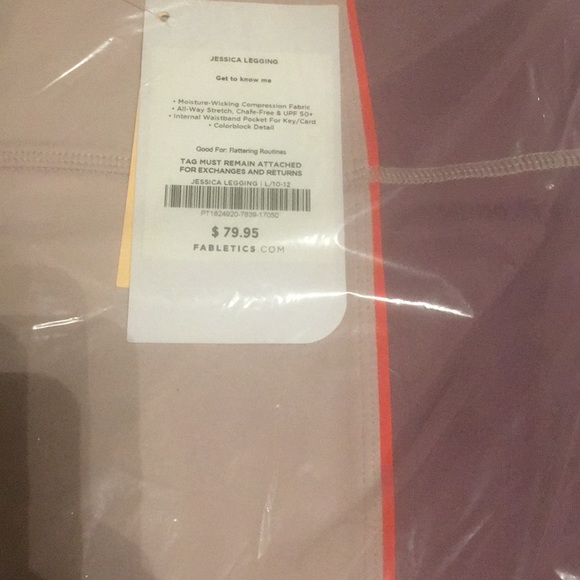 NWT Fabletics Salar Statement PowerHold Legging - Picture 3 of 3